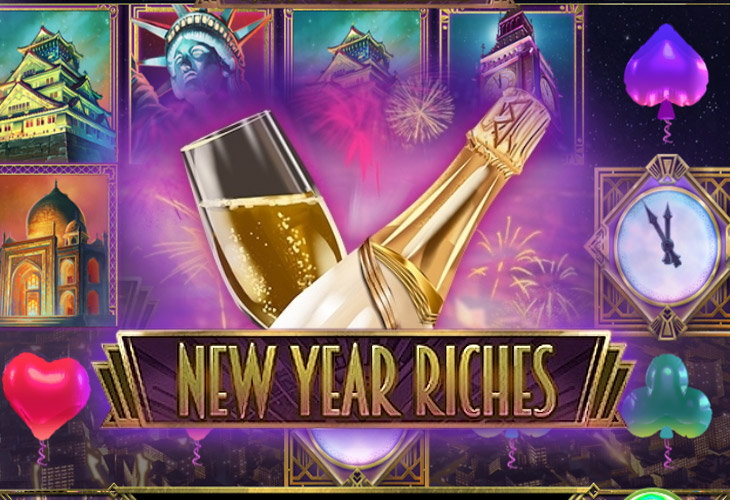 New year riches. Фонтан казино.