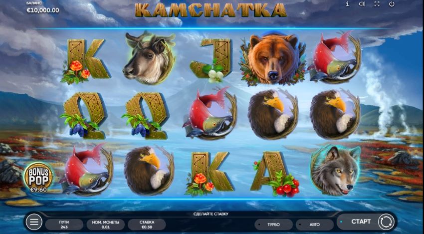 Kamchatka от провайдера Endorphina
